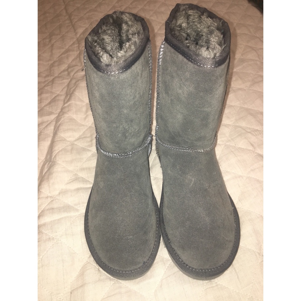 gray UGG boots